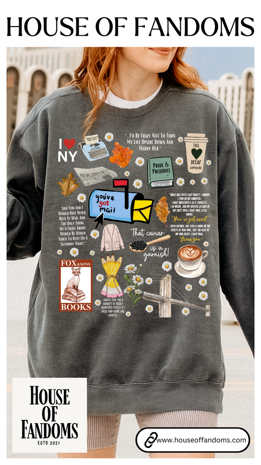 Comfort Colors® Youve Got Mail Movie Sweatshirt