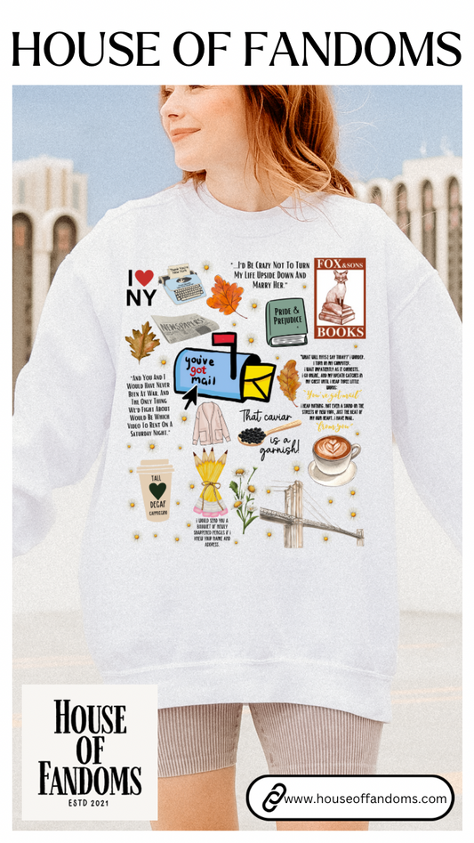 Comfort Colors® Youve Got Mail Movie Sweatshirt