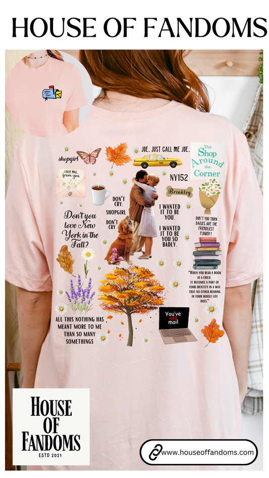 You've Got Mail Movie 2 Sided Shirt