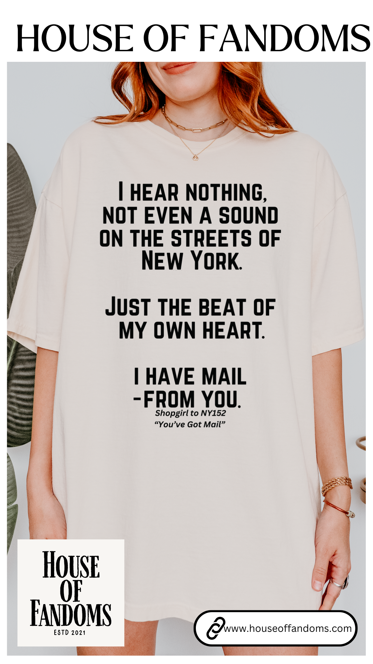 Comfort Colors® Youve Got Mail Movie Quote Shirt 90s Nostalgia Romantic Movies Meg Ryan