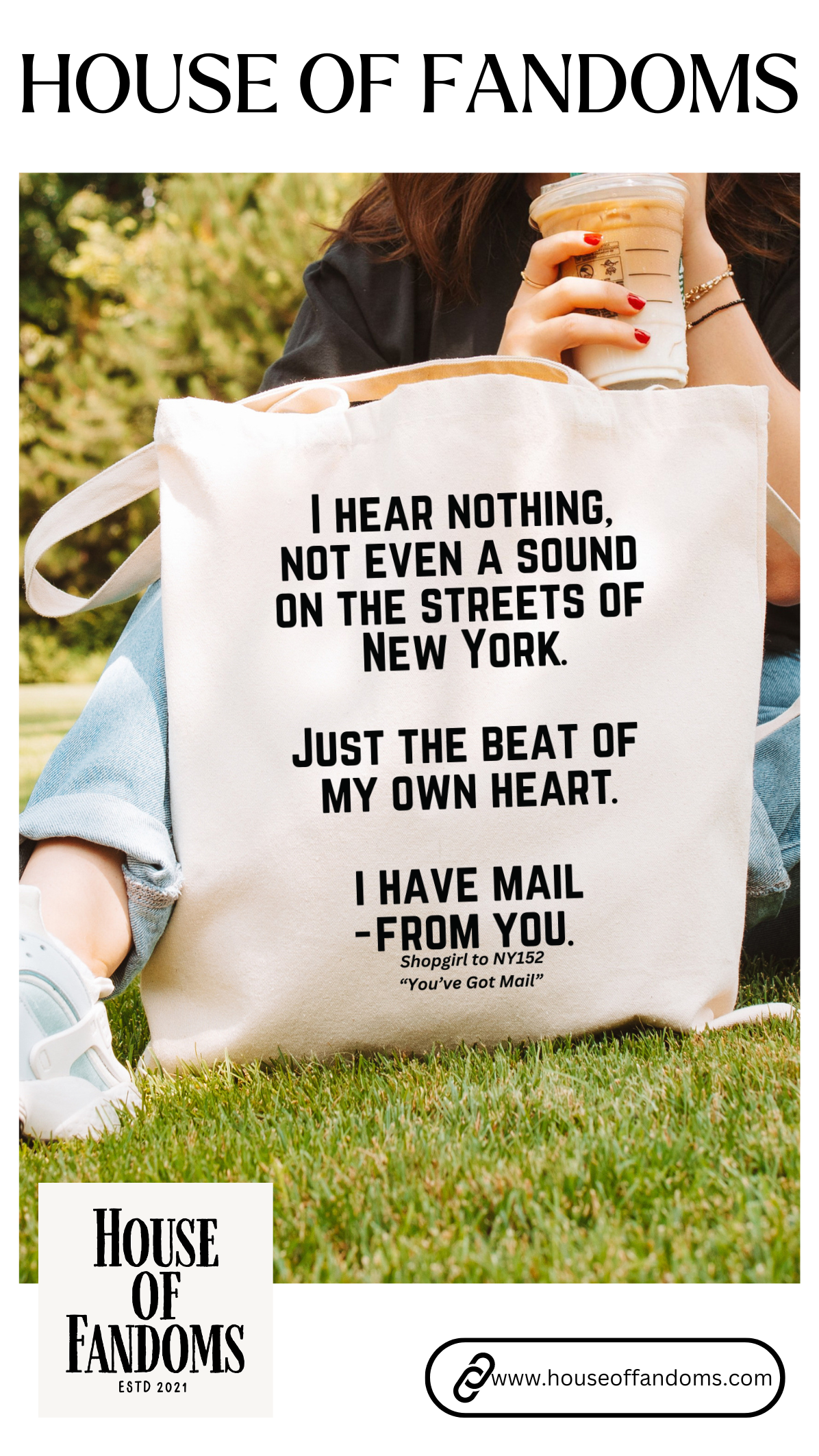 Youve Got Mail Movie Quote Tote