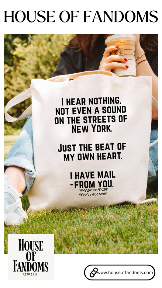 Youve Got Mail Movie Quote Tote