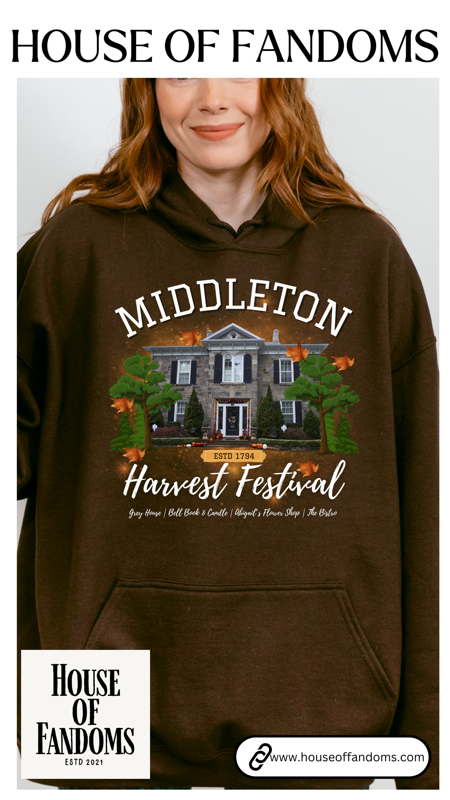 The Good Witch Hoodie - Harvest Festival in Middleton