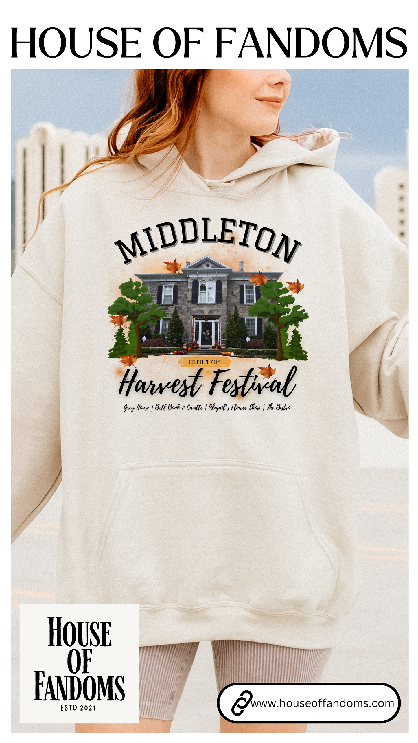 The Good Witch Hoodie - Harvest Festival in Middleton