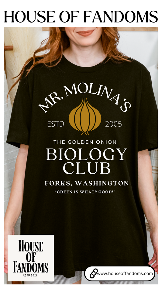 Twilight Saga Movie Book Shirt - Mr. Molina's Biology Club