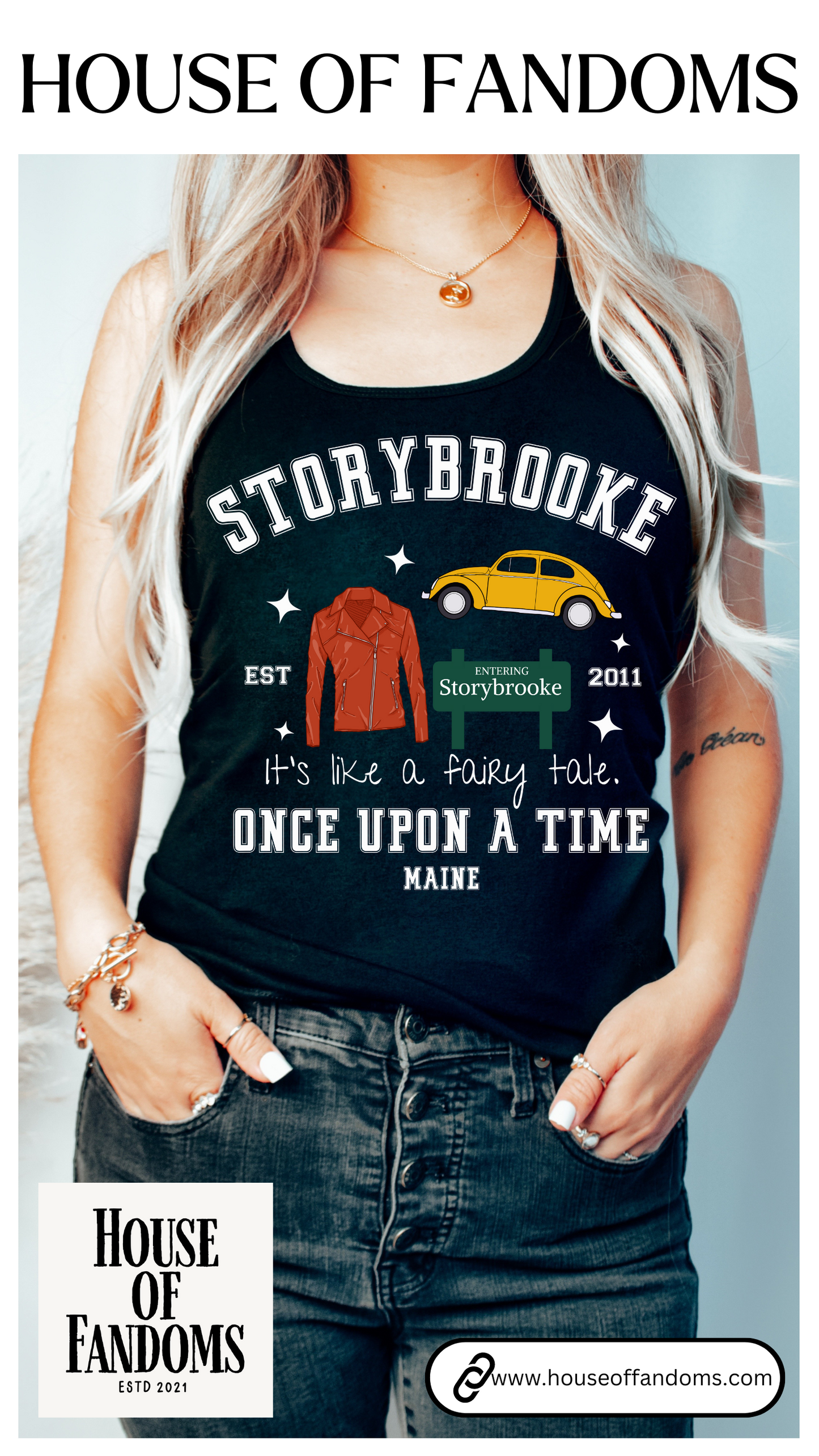 Once Upon a Time TV Show Shirt Tank