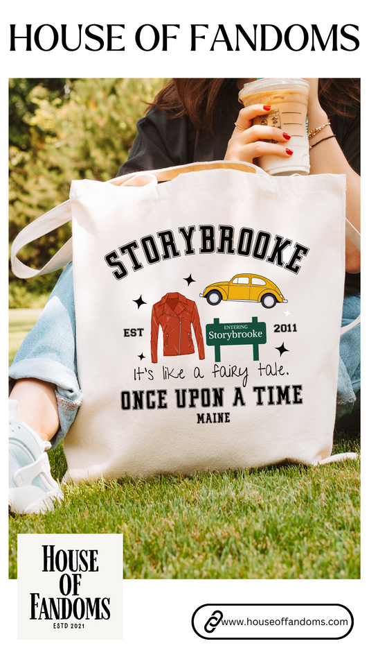 Once Upon a Time TV Show Tote Bag